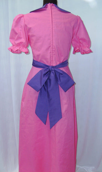 Adventure Time Cosplay Adult Women's Size 4 6 8 10 12 14 Princess Bubblegum Pink Dress Costume