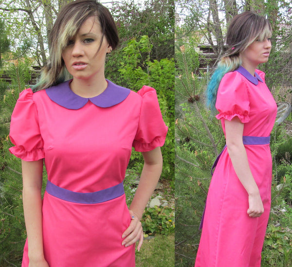 Adventure Time Cosplay Adult Women's Size 4 6 8 10 12 14 Princess Bubblegum Pink Dress Costume