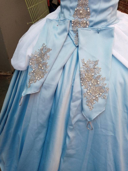 Princess Dress adult MADE to ORDER+hoopskirt Cosplay Princess Cinderella dress costume