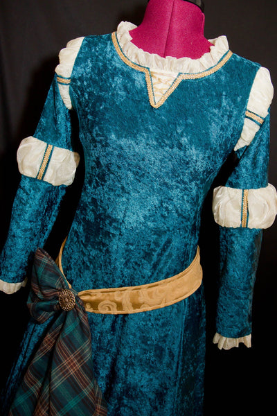 Custom Made CHILD Costume Princess MERIDA