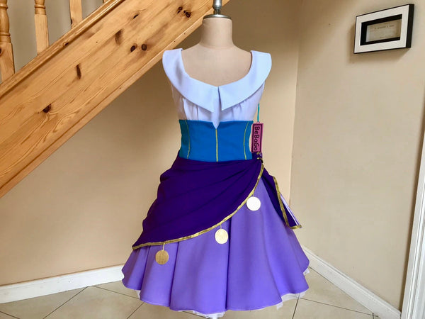 Esmeralda style Costume Cosplay Dress