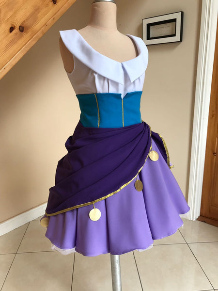 Esmeralda style Costume Cosplay Dress