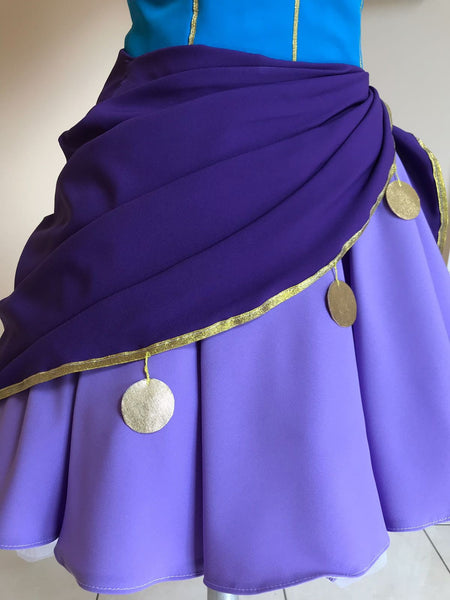 Esmeralda style Costume Cosplay Dress