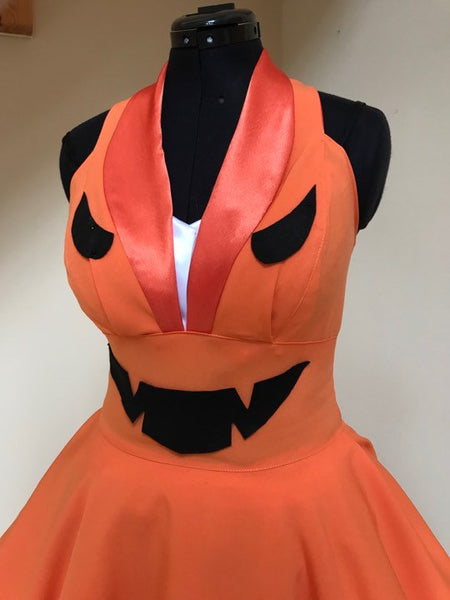 Pumpkin Dress Cosplay Costume