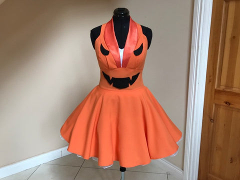 Pumpkin Dress Cosplay Costume