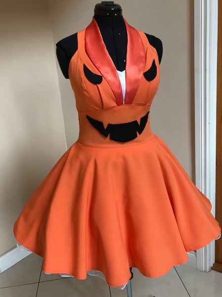 Pumpkin Dress Cosplay Costume