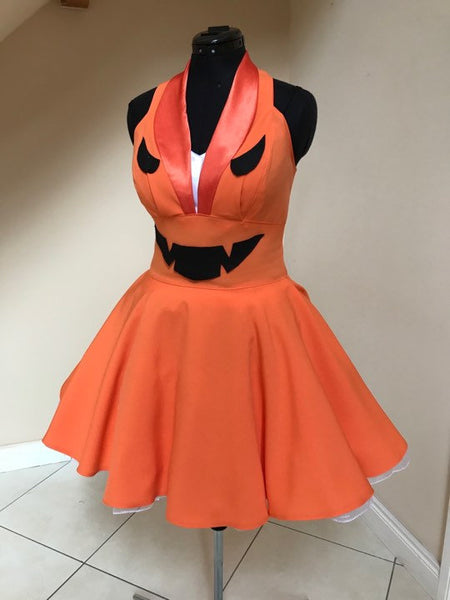 Pumpkin Dress Cosplay Costume