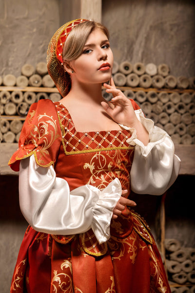 Marguerite de Valois XVI century French dress Queen Margot made to order