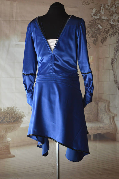 Fantastic Beasts Blue Dress Vintage 1920s Movie dress Flapper dress Inspired by Queenie Goldstein dress cosplay costume