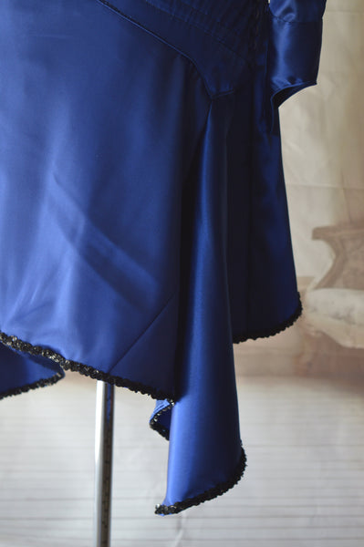 Fantastic Beasts Blue Dress Vintage 1920s Movie dress Flapper dress Inspired by Queenie Goldstein dress cosplay costume