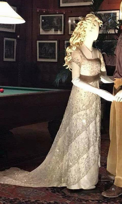 dress rose titanic Ros's swim Inspiration In The Franklin Mint : Titanic