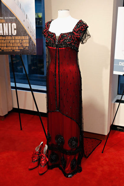 Delightful Dress pearls dress Titanic dress Valencienne Lace Belle Epoque Edwardian Dress ROSE DEWITT BUKATER jump dress