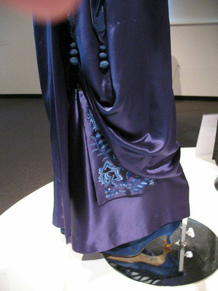 Velvet dress Titanic dress Valencienne Lace Belle Epoque Edwardian Dress ROSE DEWITT BUKATER flying dress Delightful Dress