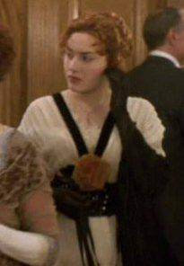 Delightful Dress Valencienne Lace Belle Epoque Edwardian Dress ROSE DEWITT BUKATER elevator dress titanic elevator dress