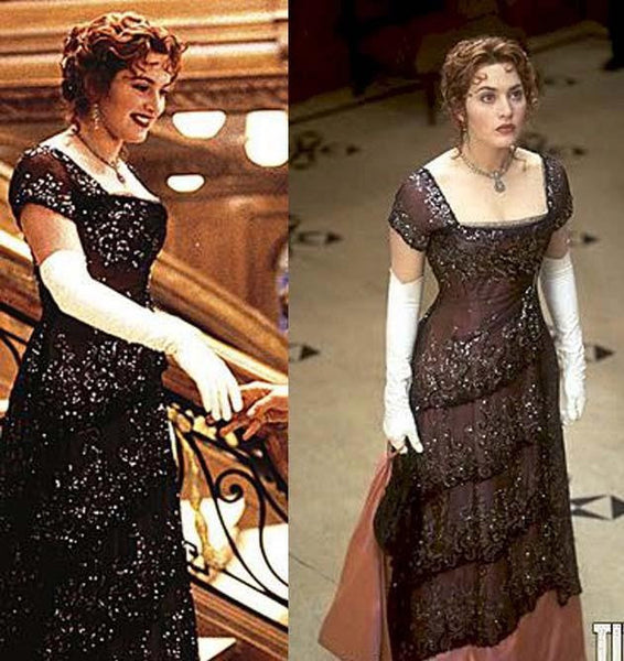 Dinner Dress Belle Epoque Edwardian Dress ROSE DEWITT BUKATER Dress Titanic Dinner Dress