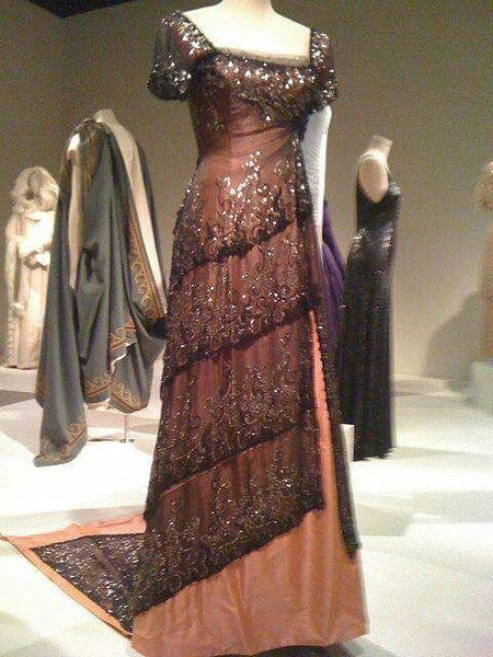Dinner Dress Belle Epoque Edwardian Dress ROSE DEWITT BUKATER Dress Titanic Dinner Dress