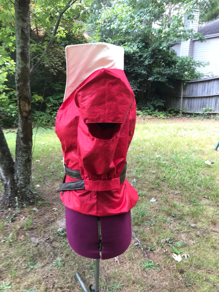 Inspired by Power Princess Adult Custom Red Jacket or Coat and Belt