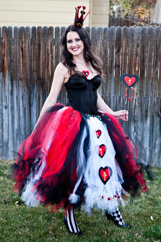 Red Queen Costume Queen of hearts Alice in Wonderland