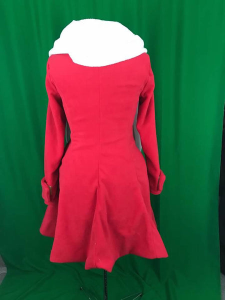 Cosplay Costume Jacket Inspired by Dawn from Pokemon Red Sweater Dress Coat