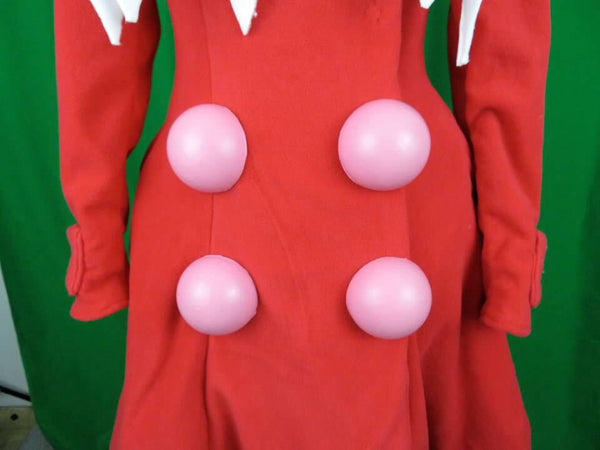 Cosplay Costume Jacket Inspired by Dawn from Pokemon Red Sweater Dress Coat