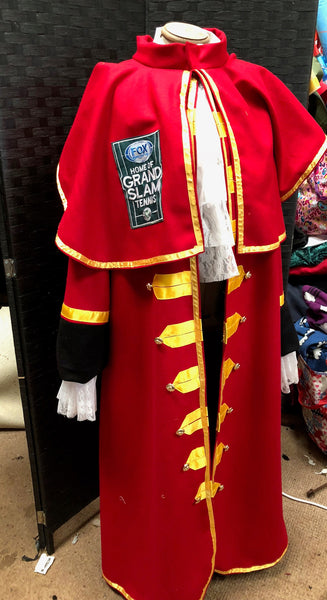 Red and Gold Town Crier costume