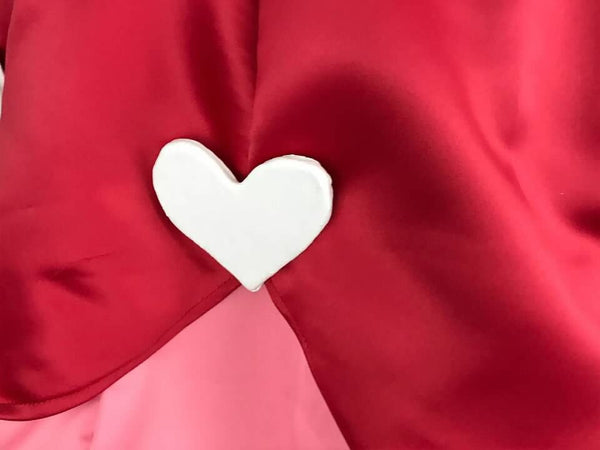 Inspired Princess Cosplay Costume Adult Dress Red and Pink Star Butterfly