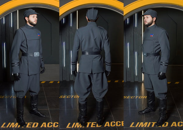 501st legion darkside force Galactic empire Republic Grand Army Republic Officer costume from Star Saga