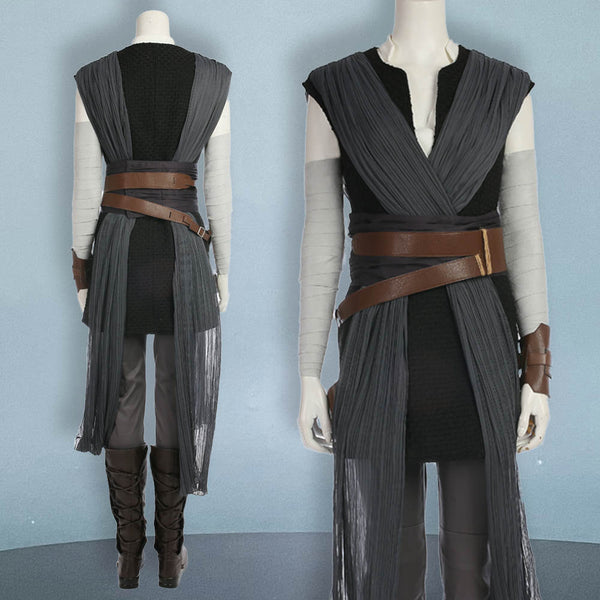 Costume Cosplay Suit Star Wars Episode VIII Halloween Cosplay Party Suit Rey Star Wars 8 The Last Jedi Rey Skywalker