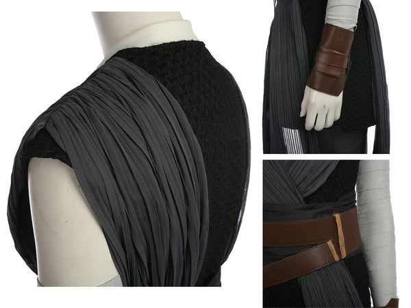 Costume Cosplay Suit Star Wars Episode VIII Halloween Cosplay Party Suit Rey Star Wars 8 The Last Jedi Rey Skywalker