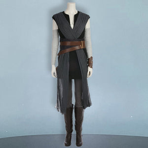 Costume Cosplay Suit Star Wars Episode VIII Halloween Cosplay Party Suit Rey Star Wars 8 The Last Jedi Rey Skywalker