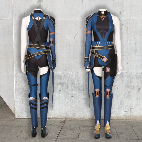 Valorant Agent Halloween suit Reyna Valorant Costume Cosplay Suit