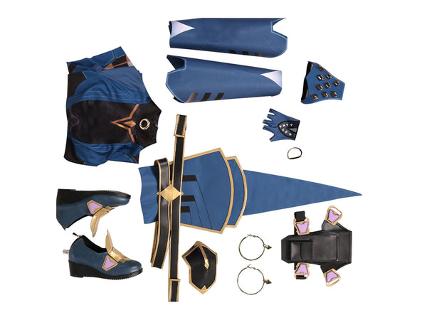 Valorant Agent Halloween suit Reyna Valorant Costume Cosplay Suit
