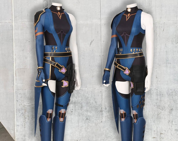 Valorant Agent Halloween suit Reyna Valorant Costume Cosplay Suit