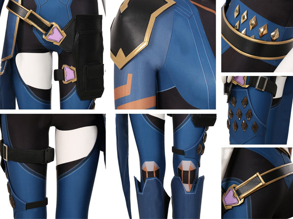 Valorant Agent Halloween suit Reyna Valorant Costume Cosplay Suit