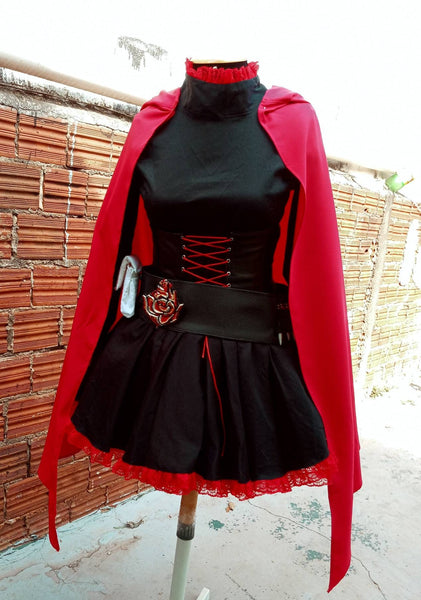 Costume dress girl adult custom Cosplay Ruby Rose RWBY