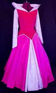 Costume Brocade Velveteen GOWN Custom Cosplay STUNNING ADULT Sleeping Beauty Aurora