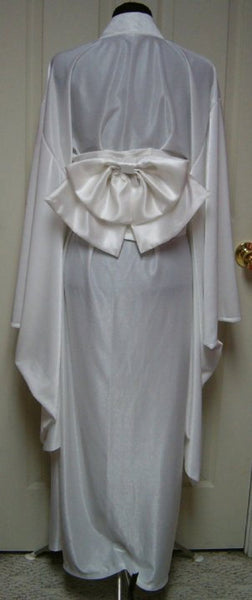 White Satin Kimono Costume Cosplay Size 4 6 8 10 12 14 Sae Kurosawa Fatal Frame 2