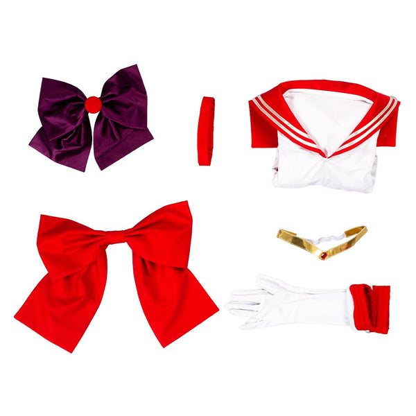 Hino Rei Cosplay Costume Sailor Moon