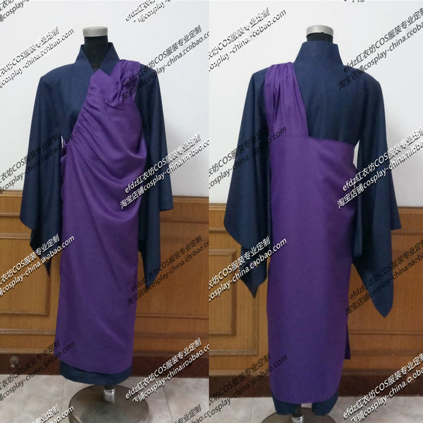 Bodysuit Dress Cane Custom Outfit Sango Cosplay Jumpsuits Miroku Costume
