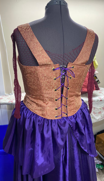 Cosplay Costume Hocus Pocus Corset-Sarah Sanderson