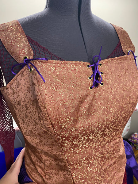 Cosplay Costume Hocus Pocus Corset-Sarah Sanderson