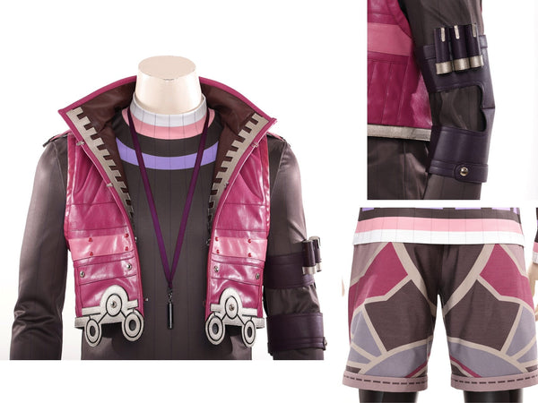 Outfit Halloween Cosplay Outfit Shulk Xenoblade Chronicles Cosplay Costume