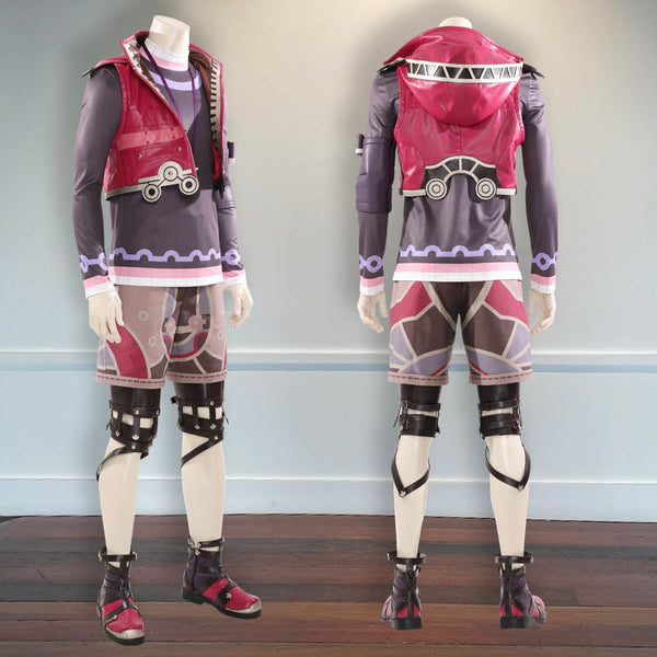 Outfit Halloween Cosplay Outfit Shulk Xenoblade Chronicles Cosplay Costume