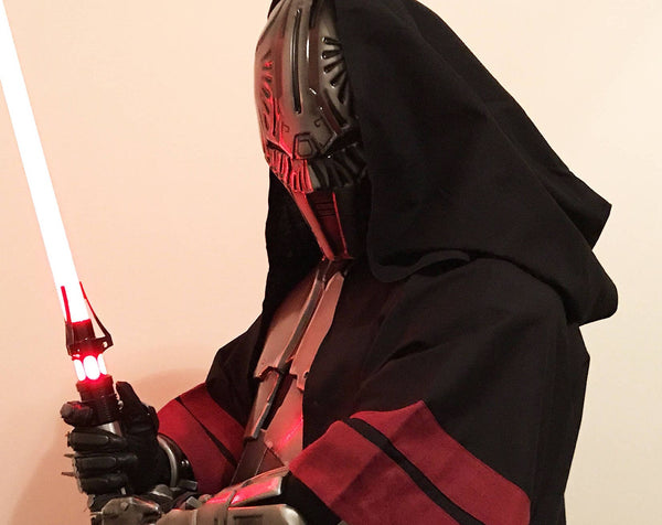 MADE TO ORDER star wars costume cosplay Sith Acolyte Hooded Robe replica