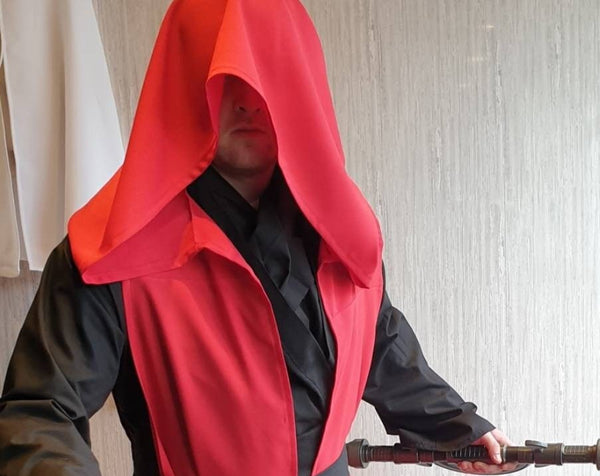 Made to measure in all sizes and various colours worldwide shipping available Sith robe set Dark side robes