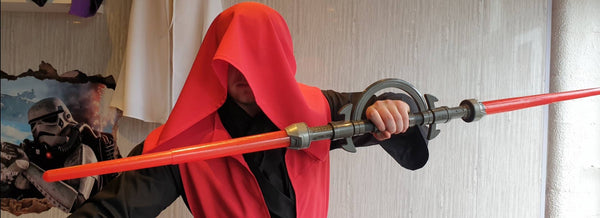 Made to measure in all sizes and various colours worldwide shipping available Sith robe set Dark side robes