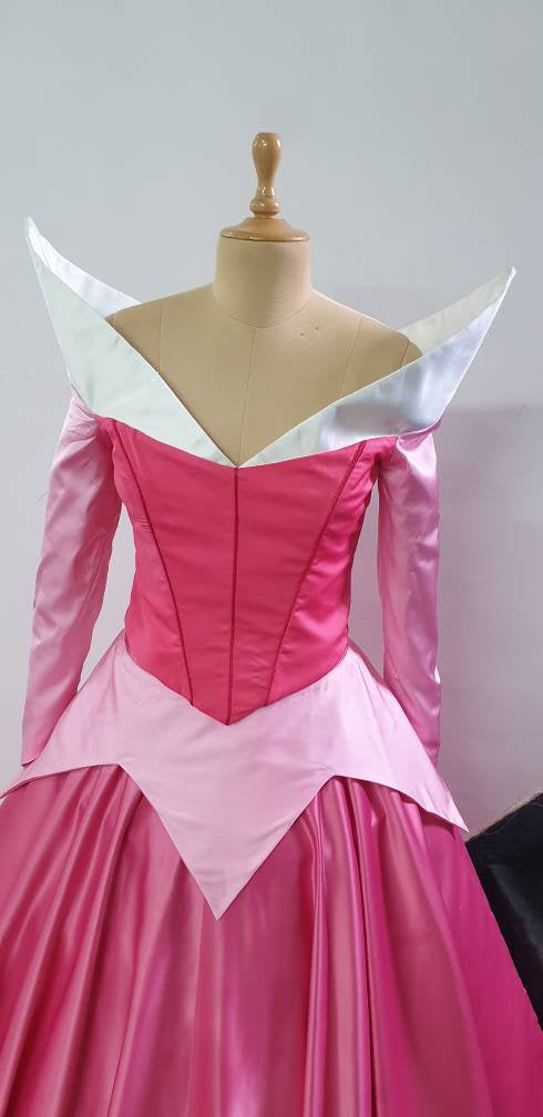 Sleeping beauty adult dress cosplay pink Princess Aurora Cosplayrr Sleeping beauty adult dress cosplay pink Princess Aurora Cosplayrr