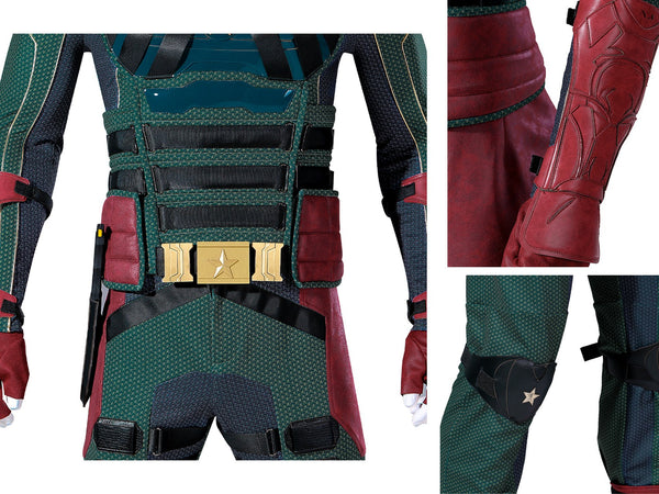 Uniform Outfit Soldier Boy Benjamin Halloween Outfit Soldier Boy Cosplay The Boys Season 3 Costume