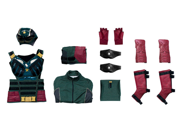 Uniform Outfit Soldier Boy Benjamin Halloween Outfit Soldier Boy Cosplay The Boys Season 3 Costume
