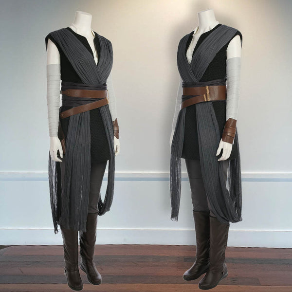 Outfit The Last Jedi Rey Skywalker Star Wars Episode VIII Halloween Outfit Star Wars 8 Rey Costume Cosplay